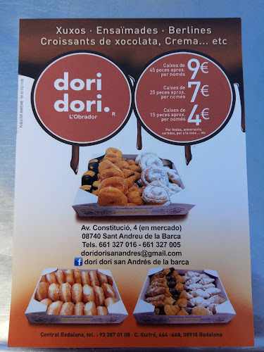 Fotografia tomada fuera de Dori Dori - Bakery en Sant Andreu de la Barca, Barcelona