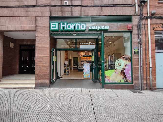 Fotografia tomada fuera de Panadería El Horno masymas - Panadería en Oviedo, Asturias