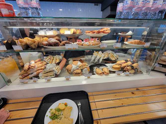 Fotografia tomada fuera de La Pausa del Área de Servicio de Itziar (Sur) - restaurantes en Itziar, Guipúzcoa