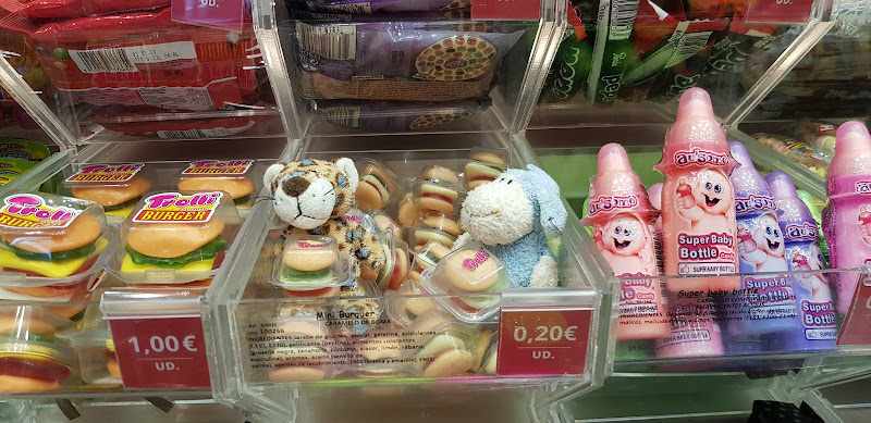 Fotografia tomada fuera de Belros - Tienda de golosinas en Ondara, Alicante