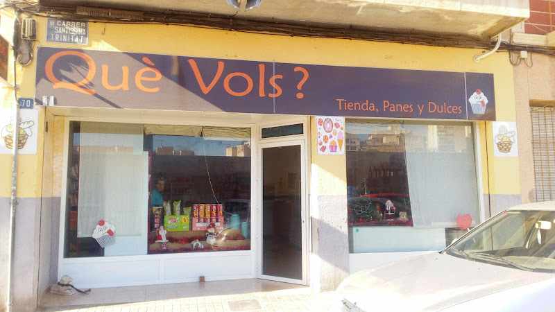 Fotografia tomada fuera de Què Vols? - Forn de pa en Crevillent, Alicante
