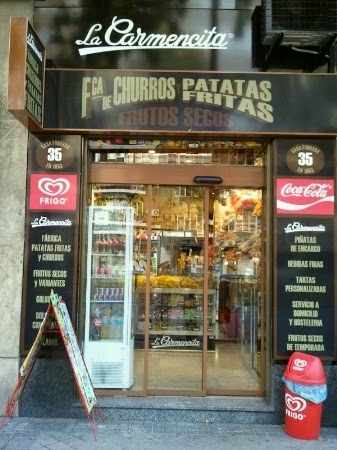Fotografia tomada fuera de La Carmencita - Churrería y Fábrica de Patatas Fritas - Churrería en Madrid, Madrid