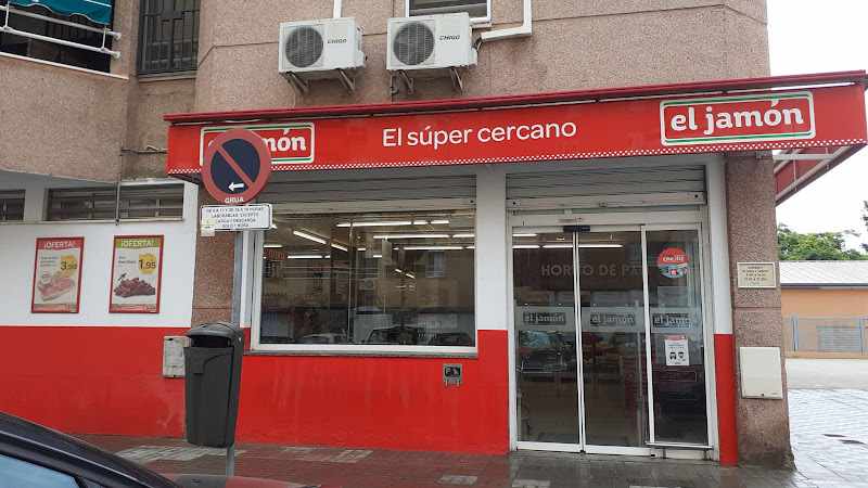 Fotografia tomada fuera de Supermercados El Jamón - Supermercado en Huelva, Huelva