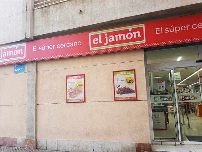 Fotografia tomada fuera de Supermercados El Jamón - Supermercado en Huelva, Huelva