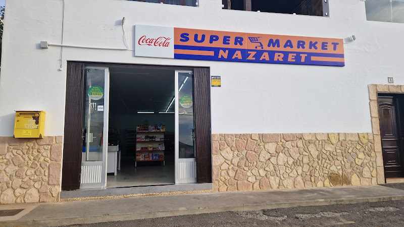 Fotografia tomada fuera de SUPERMARKET NAZARET - Tienda de alimentación en Nazaret, Las Palmas