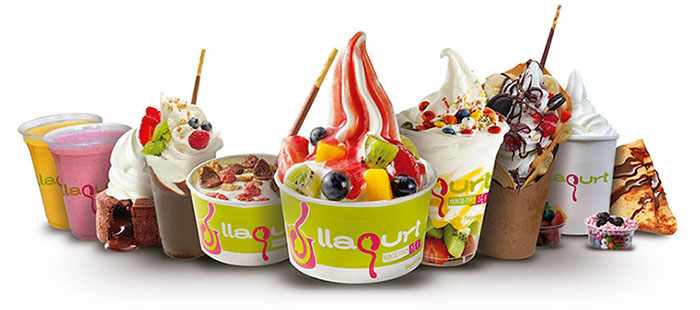 Fotografia tomada fuera de Iogurt gelat | Creps | Llagurt   - Yogurtería en Figueres, Girona