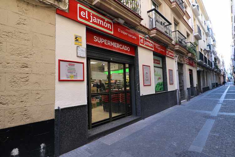 Fotografia tomada fuera de Supermercados El Jamón - Supermercado en Cádiz, Cádiz