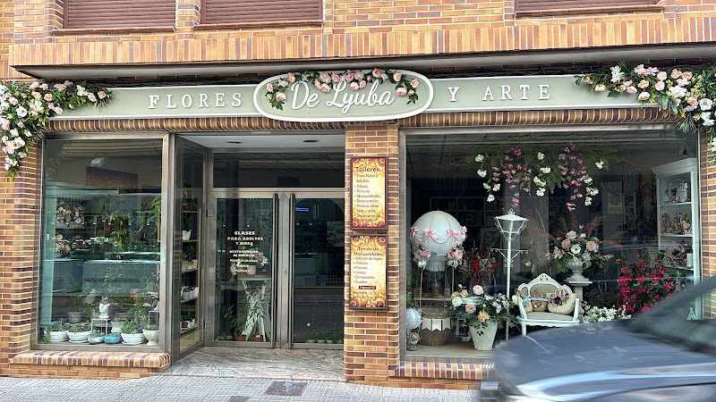 Fotografia tomada fuera de Flores y Arte de Lyuba - Floristería en Villarrobledo, Albacete