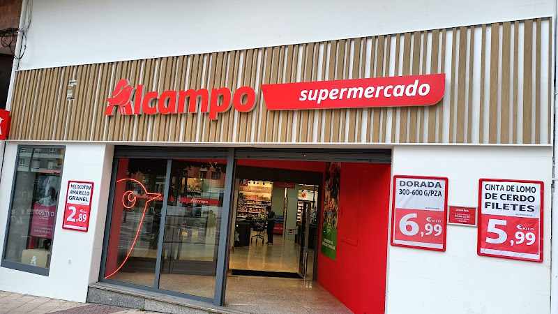 Fotografia tomada fuera de Alcampo Supermercado - Supermercado en Avilés, Asturias