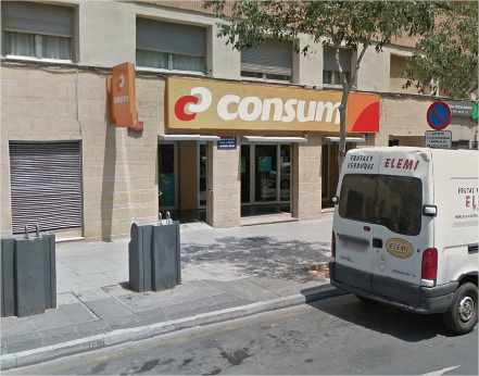 Fotografia tomada fuera de Supermercados Consum - Supermercat en Castellón de la Plana, Castellón
