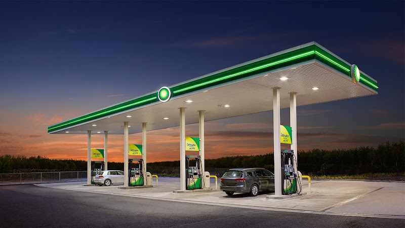 Fotografia tomada fuera de bp Sancha Brava: Estación de servicio - Gas station en Las Vaguadas, Badajoz