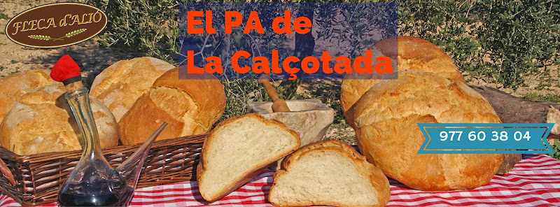 Fotografia tomada fuera de Fleca d'Alió - Panadería en Alió, Tarragona