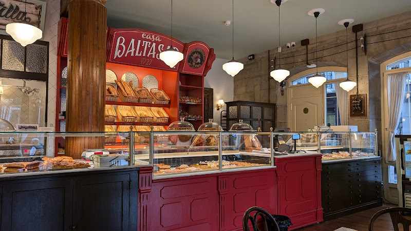 Fotografia tomada fuera de Etxe Zuri Handia (Panadero de Eugui) - cafeterías en Pamplona, Navarra
