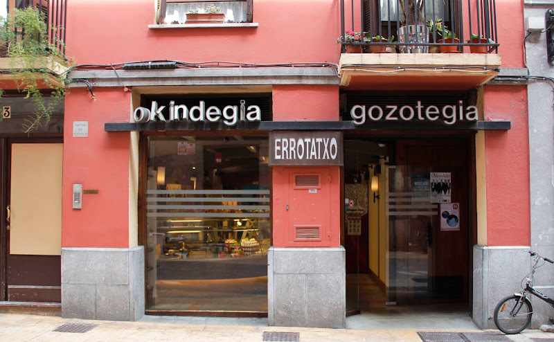Fotografia tomada fuera de Errotatxo - Panadería en Tolosa, Guipúzcoa